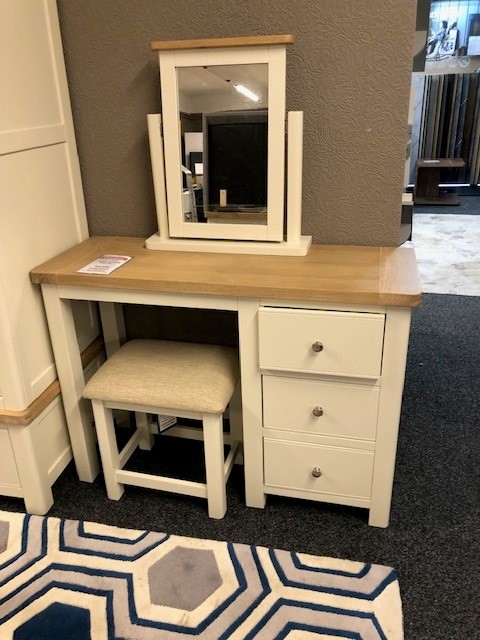 Dressing Table, Stool & Mirror